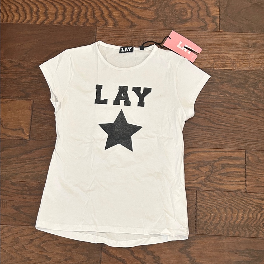 LAY White Star Kids T-Shirt